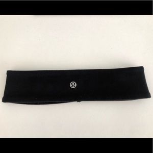 Lululemon Men / Women (Unisex) SweatBand Black